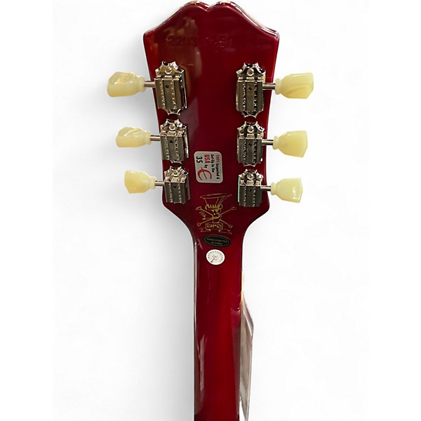 Used Epiphone Slash Rosso Corsa Les Paul Standard Crimson Red Burst Solid Body Electric Guitar