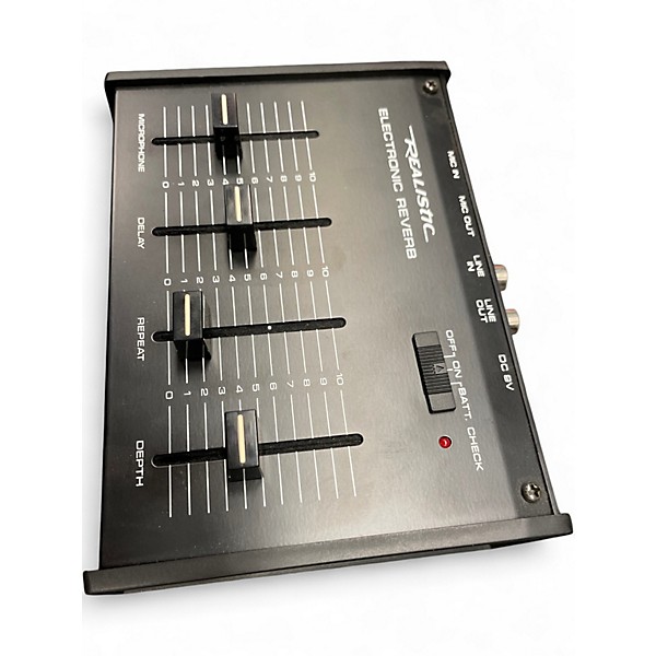 Used Realistic ELECTRONIC REVERB Effect Pedal