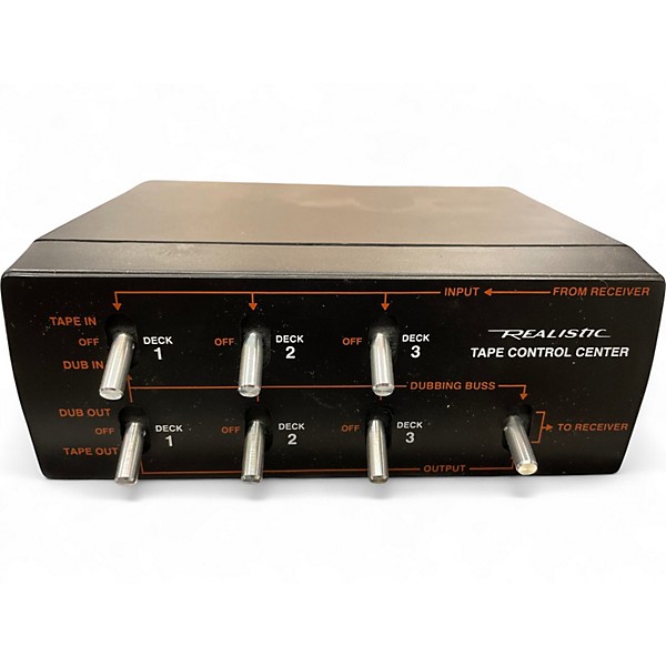 Used Realisitc TAPE CONTROL CENTER Audio Converter
