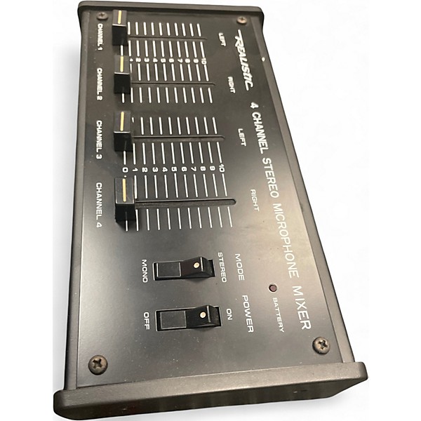 Used Realistic 4CHANNEL STEREO MIKE MIXER Unpowered Mixer