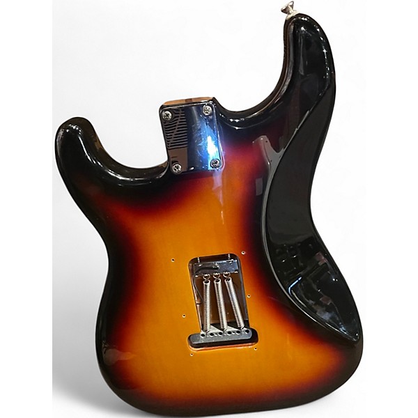 Used Fender player series sunburst Solid Body Electric Guitar