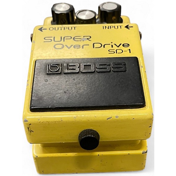Used BOSS SD1 Super Overdrive Effect Pedal