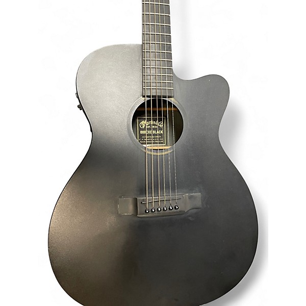 Used Martin 000CXE Black Acoustic Electric Guitar
