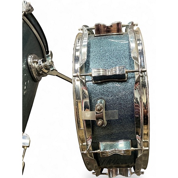 Used Ludwig 4 Piece Breakbeats By Questlove BLUE SPARKLE Drum Kit