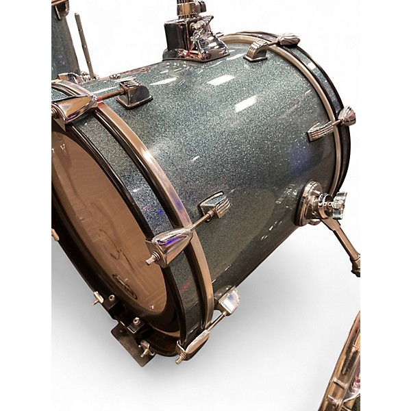 Used Ludwig 4 Piece Breakbeats By Questlove BLUE SPARKLE Drum Kit