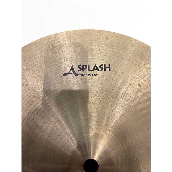 Used Zildjian 10in A Series Splash Cymbal