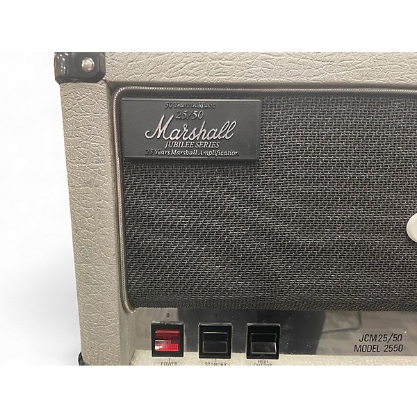 Vintage 1980s Marshall Jubilee Series 2550 Tube Guitar Amp Head