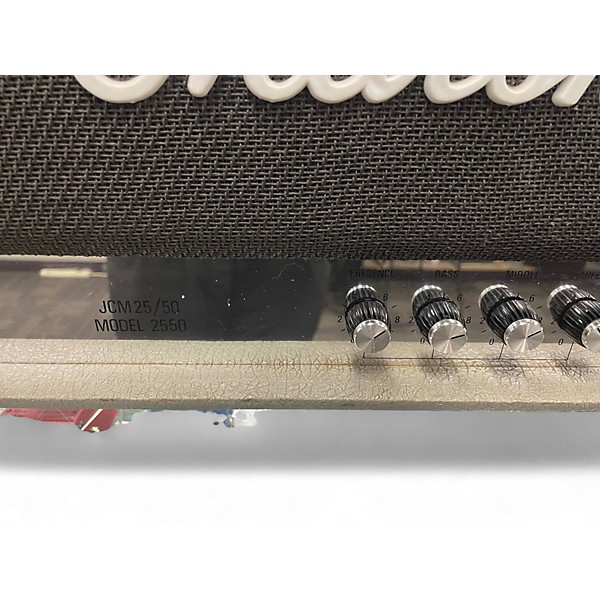 Vintage 1980s Marshall Jubilee Series 2550 Tube Guitar Amp Head