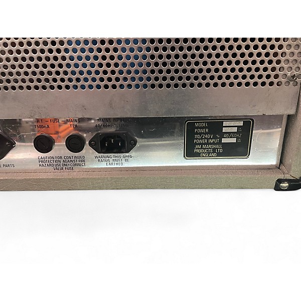 Vintage 1980s Marshall Jubilee Series 2550 Tube Guitar Amp Head