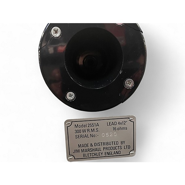 Vintage 1980s Marshall Jubilee Series 2550 4x12 Guitar Cabinet