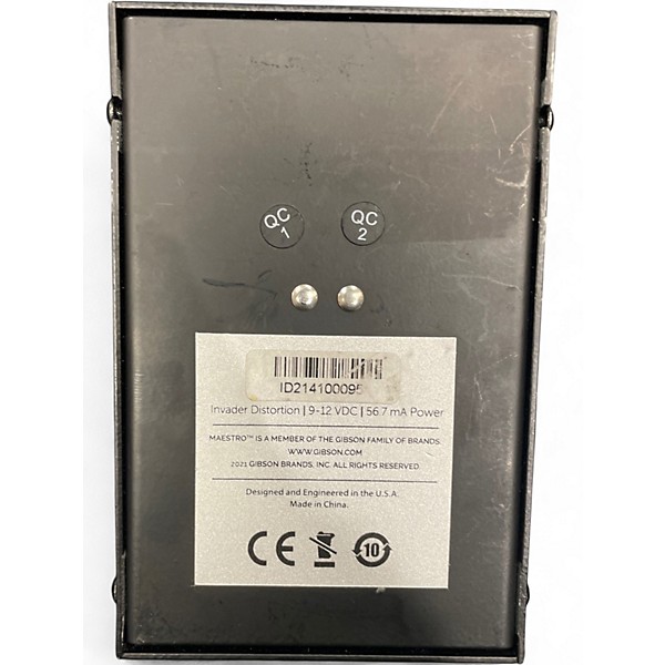 Used Maestro  INVADER DISTORTION Effect Pedal