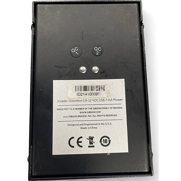 Used Maestro INVADER DISTORTION Effect Pedal