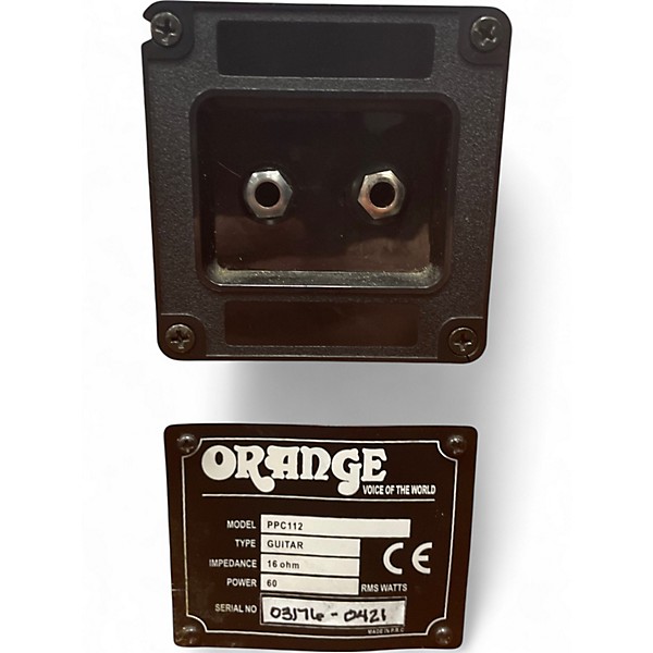 Used Orange Amplifiers PPC112C 1x12 Guitar Cabinet