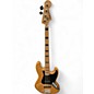 Used Squier Classic Vibe 70s Jazz Bass Natural Electric Bass Guitar thumbnail