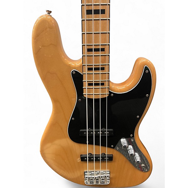 Used Squier Classic Vibe 70s Jazz Bass Natural Electric Bass Guitar