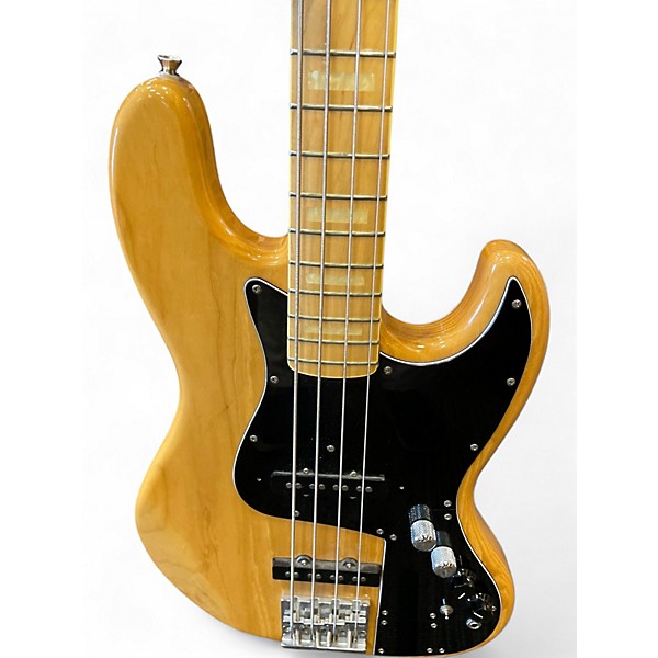 Used Fender Marcus Miller Signature Jazz Bass NATURAL ASH Electric Bass Guitar