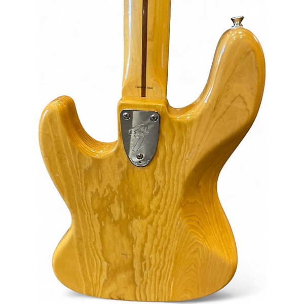 Used Fender Marcus Miller Signature Jazz Bass NATURAL ASH Electric Bass Guitar