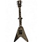 Used 2023 Dunable Guitars Skeletonizer Asteroid Collection Black and White Solid Body Electric Guitar