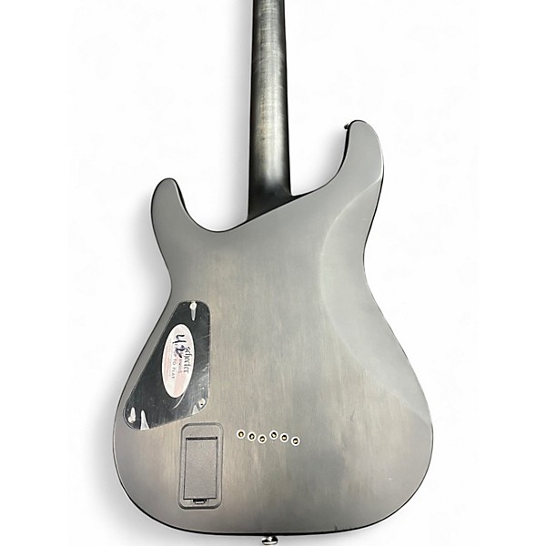 Used Schecter Guitar Research Stealth Black Electric Bass Guitar