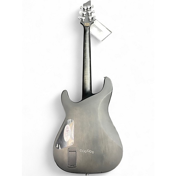 Used Schecter Guitar Research Stealth Black Electric Bass Guitar