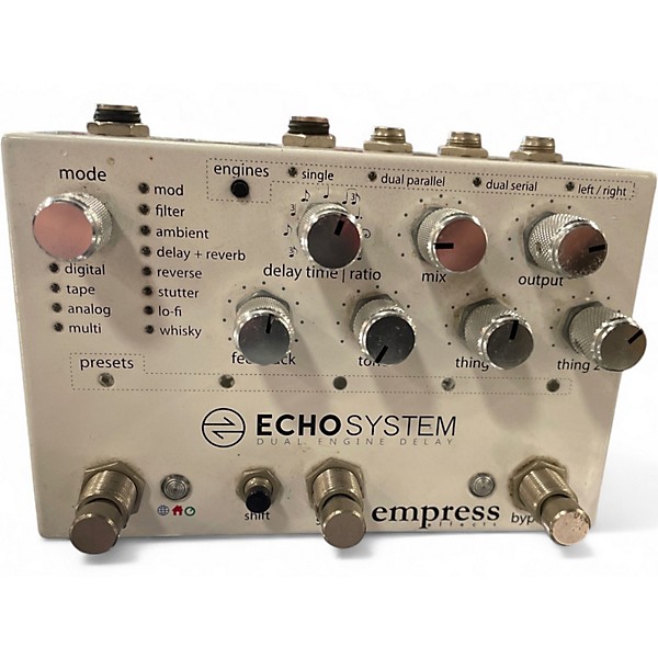 Used Empress Effects ECHO SYSTEM  Effect Pedal