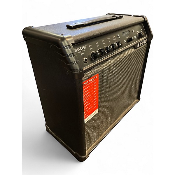 Used Line 6 Spider V 60 1x10 Guitar Combo Amp