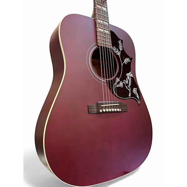 Used Gibson Hummingbird Special Wine Red Acoustic Electric Guitar