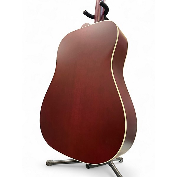 Used Gibson Hummingbird Special Wine Red Acoustic Electric Guitar