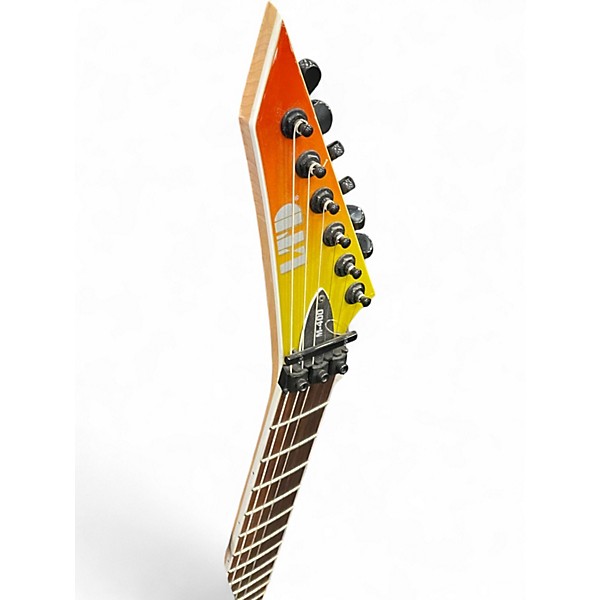 Used ESP LTD M-400 Orange Solid Body Electric Guitar