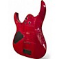 Used Ibanez RG6005FEQM Crimson Red Trans Solid Body Electric Guitar