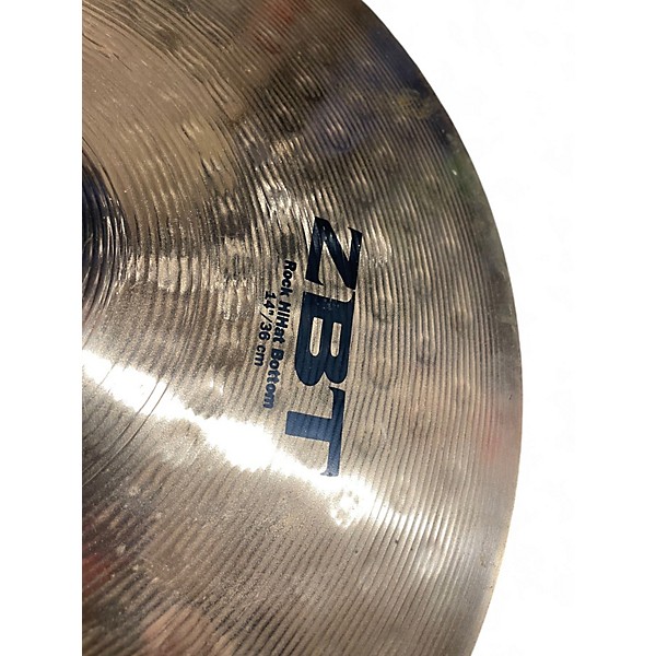 Used Zildjian 14in ZBT Hi Hat Pair Cymbal