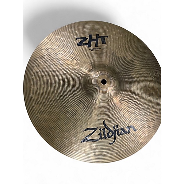 Used Zildjian 14in ZHT Hi Hat Bottom Cymbal