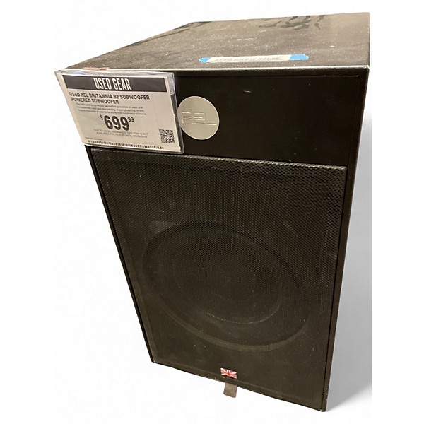 Used Rel BRITANNIA B2 SUBWOOFER Powered Subwoofer