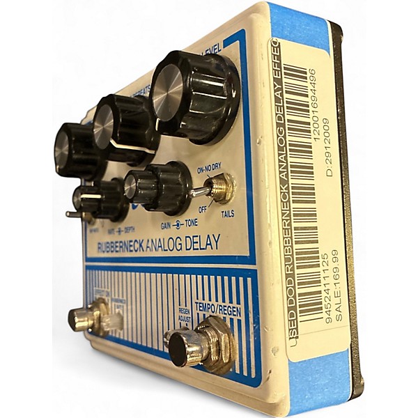 Used DOD rubberneck analog delay Effect Pedal