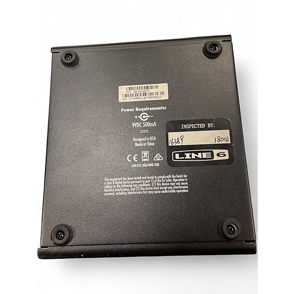 Used Line 6 M5 Stompbox Modeler Effect Processor