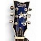 Used Schecter Guitar Research SOLO II SUPREME Blue Burst Solid Body Electric Guitar