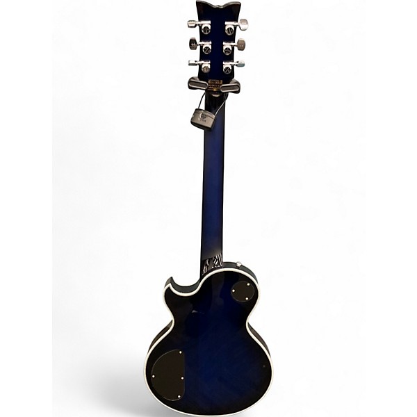 Used Schecter Guitar Research SOLO II SUPREME Blue Burst Solid Body Electric Guitar