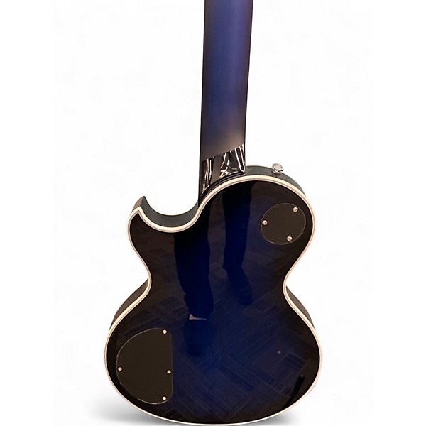 Used Schecter Guitar Research SOLO II SUPREME Blue Burst Solid Body Electric Guitar