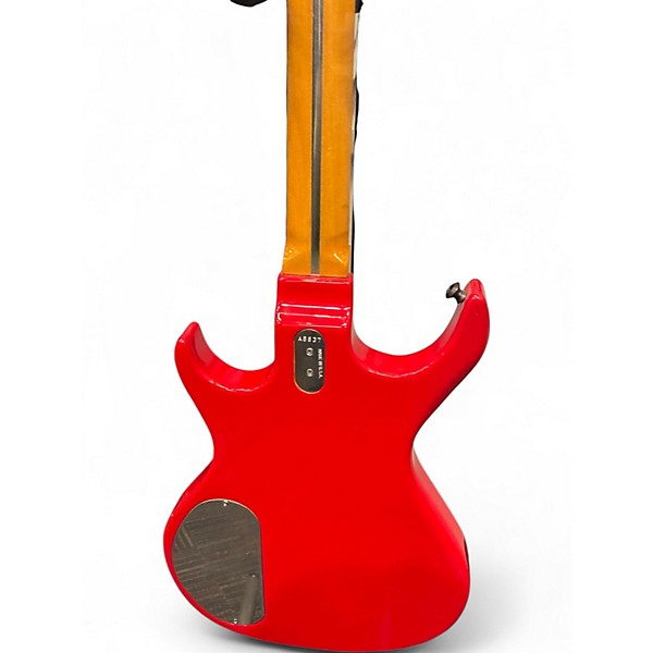 Vintage 1980s Kramer DMZ5000 Cherry Electric Bass Guitar