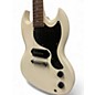 Used Epiphone SG Junior P90 White Solid Body Electric Guitar