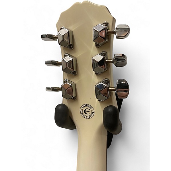 Used Epiphone SG Junior P90 White Solid Body Electric Guitar