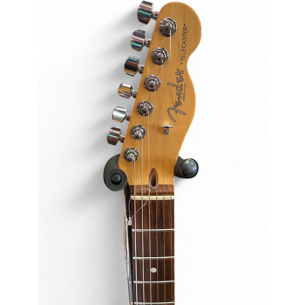 Used 2001 Fender American Standard Telecaster Black Solid Body Electric Guitar