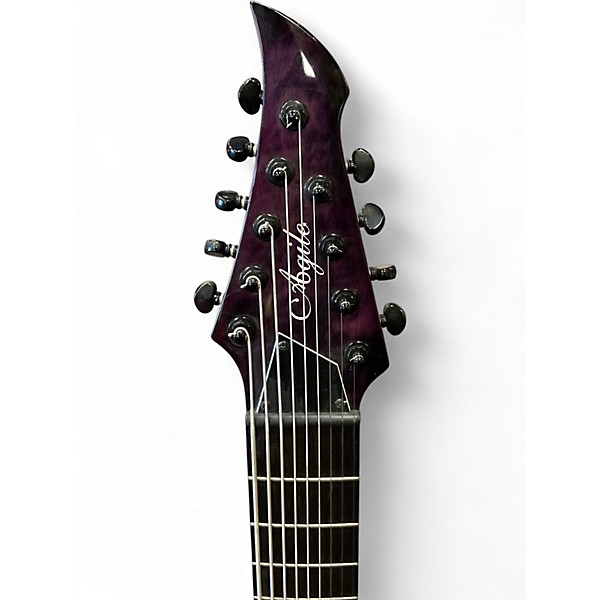 Used Agile SEPTOR ELITE 930 Trans Purple Solid Body Electric Guitar