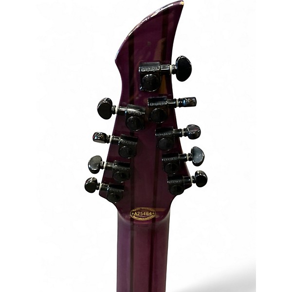Used Agile SEPTOR ELITE 930 Trans Purple Solid Body Electric Guitar