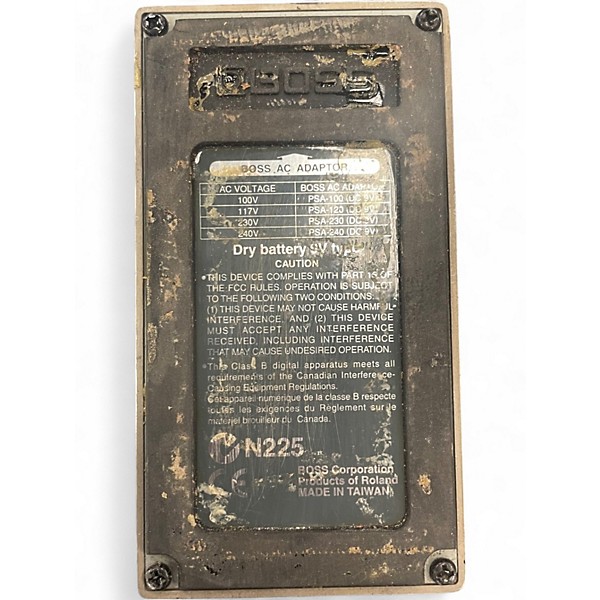 Used BOSS TU2 Chromatic Tuner Pedal