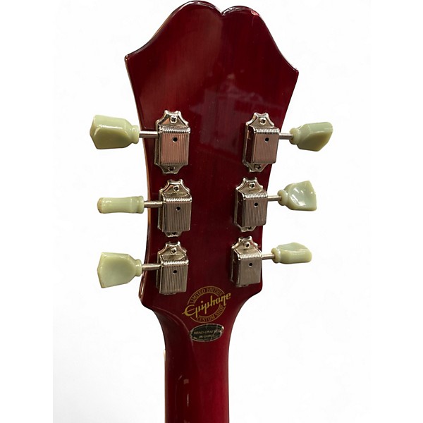 Used Epiphone ES335 Pro Cherry Hollow Body Electric Guitar