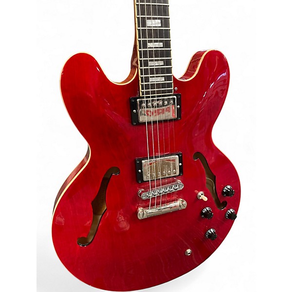 Used Epiphone ES335 Pro Cherry Hollow Body Electric Guitar
