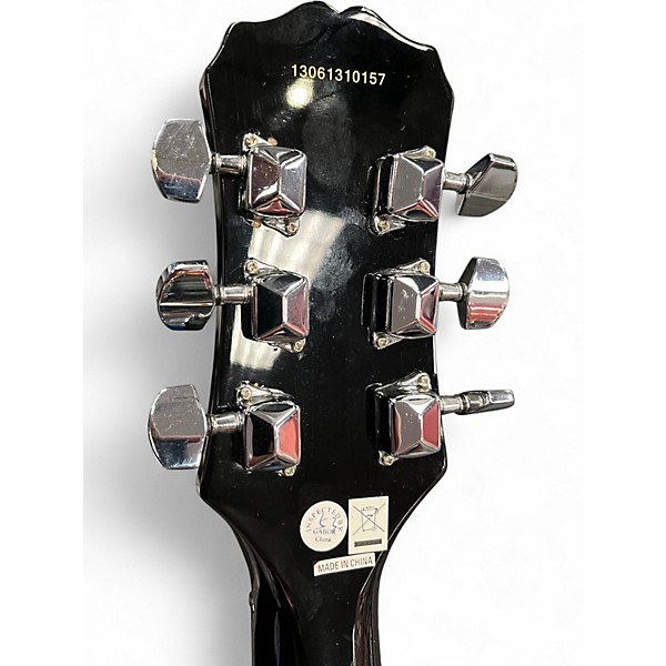 Used Epiphone Les Paul Junior Black Solid Body Electric Guitar