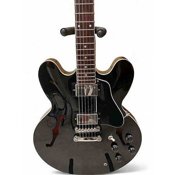 Used 2020s Epiphone ES355 Black Hollow Body Electric Guitar