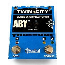 Used Radial Engineering Bones Twin City ABY Bypass Pedal